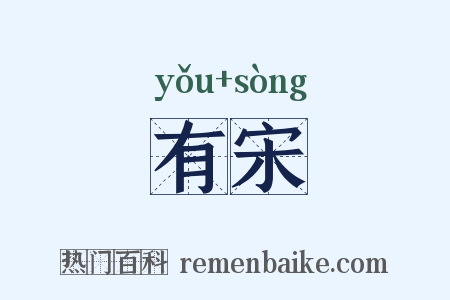 有宋是什么意思的图片